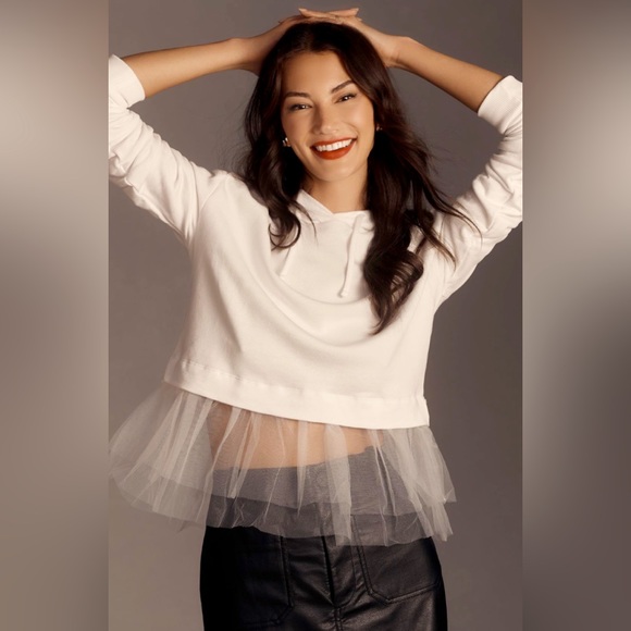 pilcro crossover sweatshirt